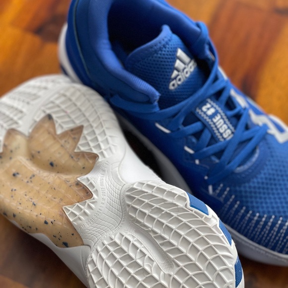 Blue adidas don sneakers women’s size 6 euc - Picture 3 of 5